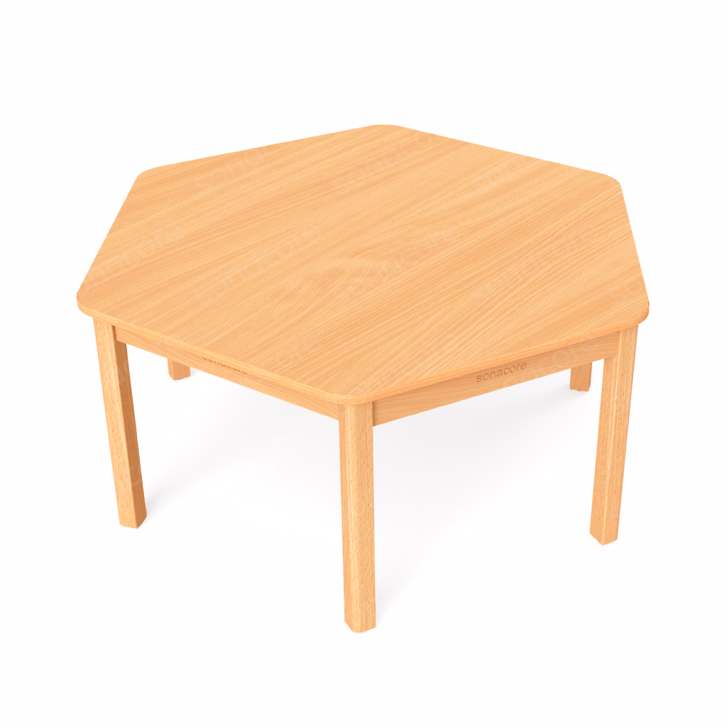 Multipurpose Table - Hexagon 120x106cm