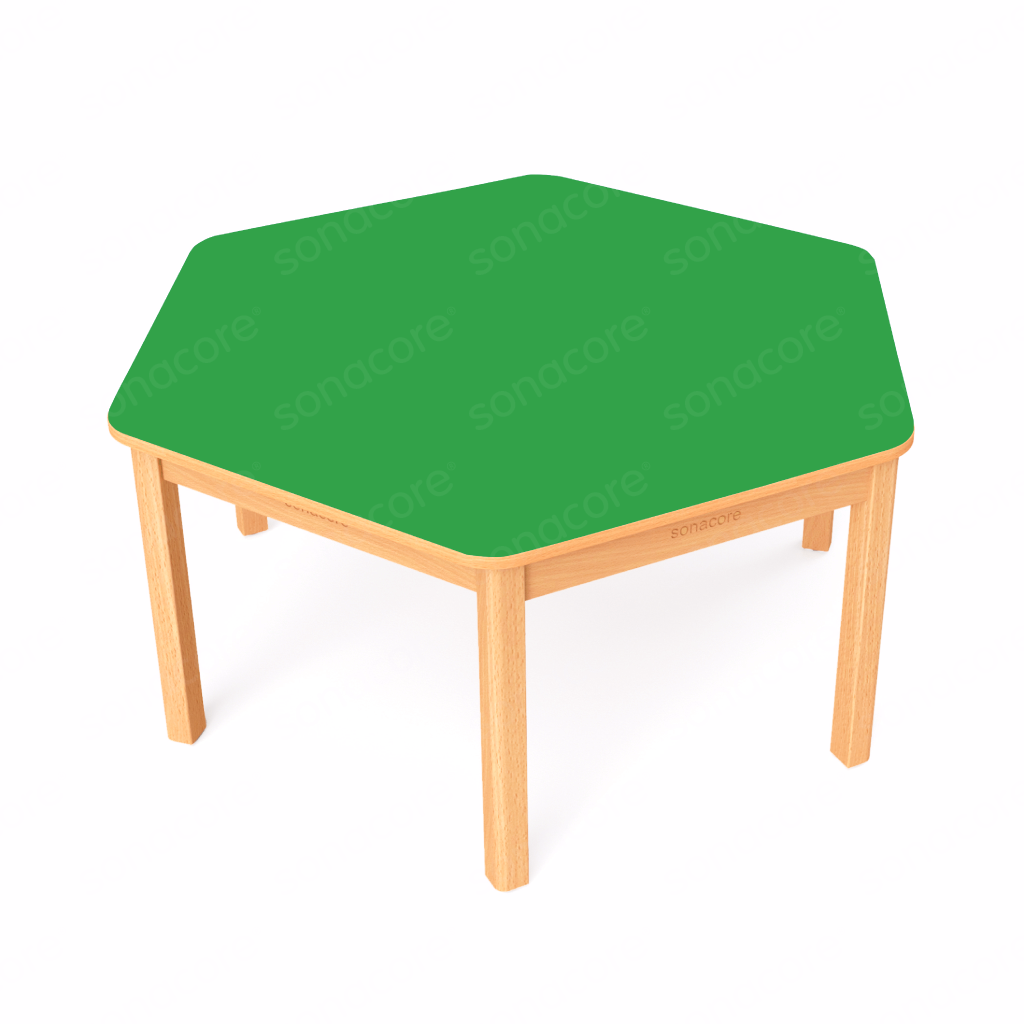 Multipurpose Table - Hexagon 120x106cm - Image 7