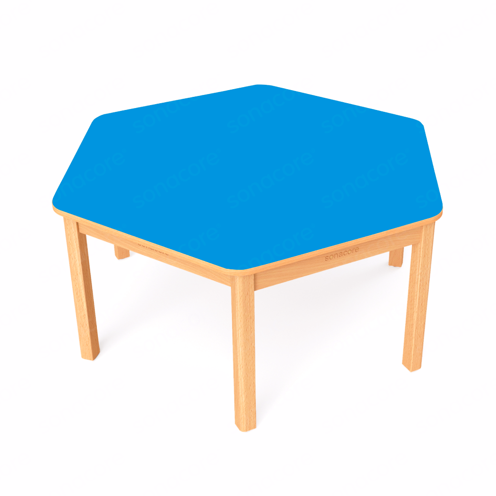 Multipurpose Table - Hexagon 120x106cm - Image 8