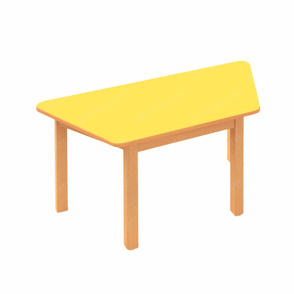 Multipurpose Table - Trapezoid 100x50cm - Image 9