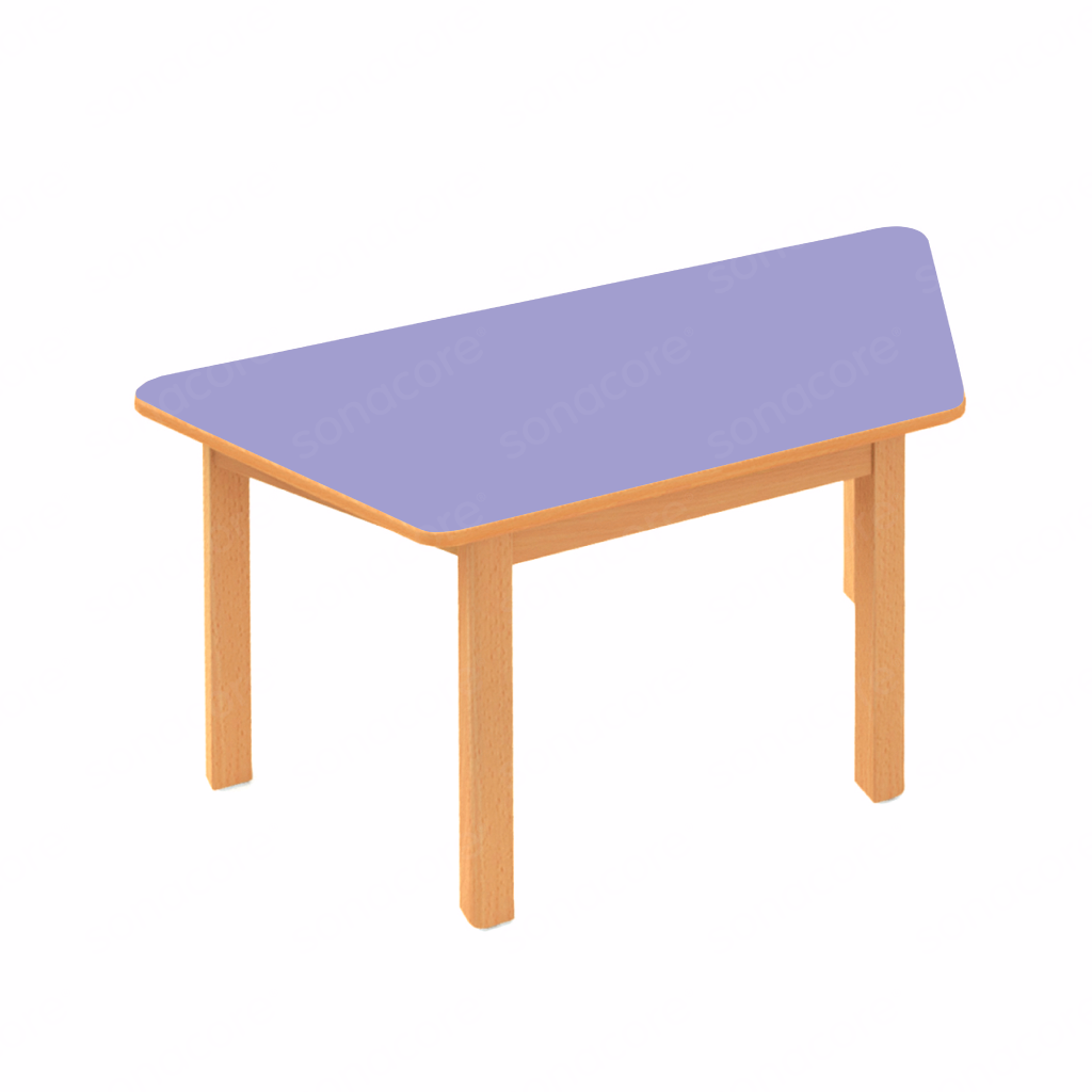 Multipurpose Table - Trapezoid 100x50cm - Image 12