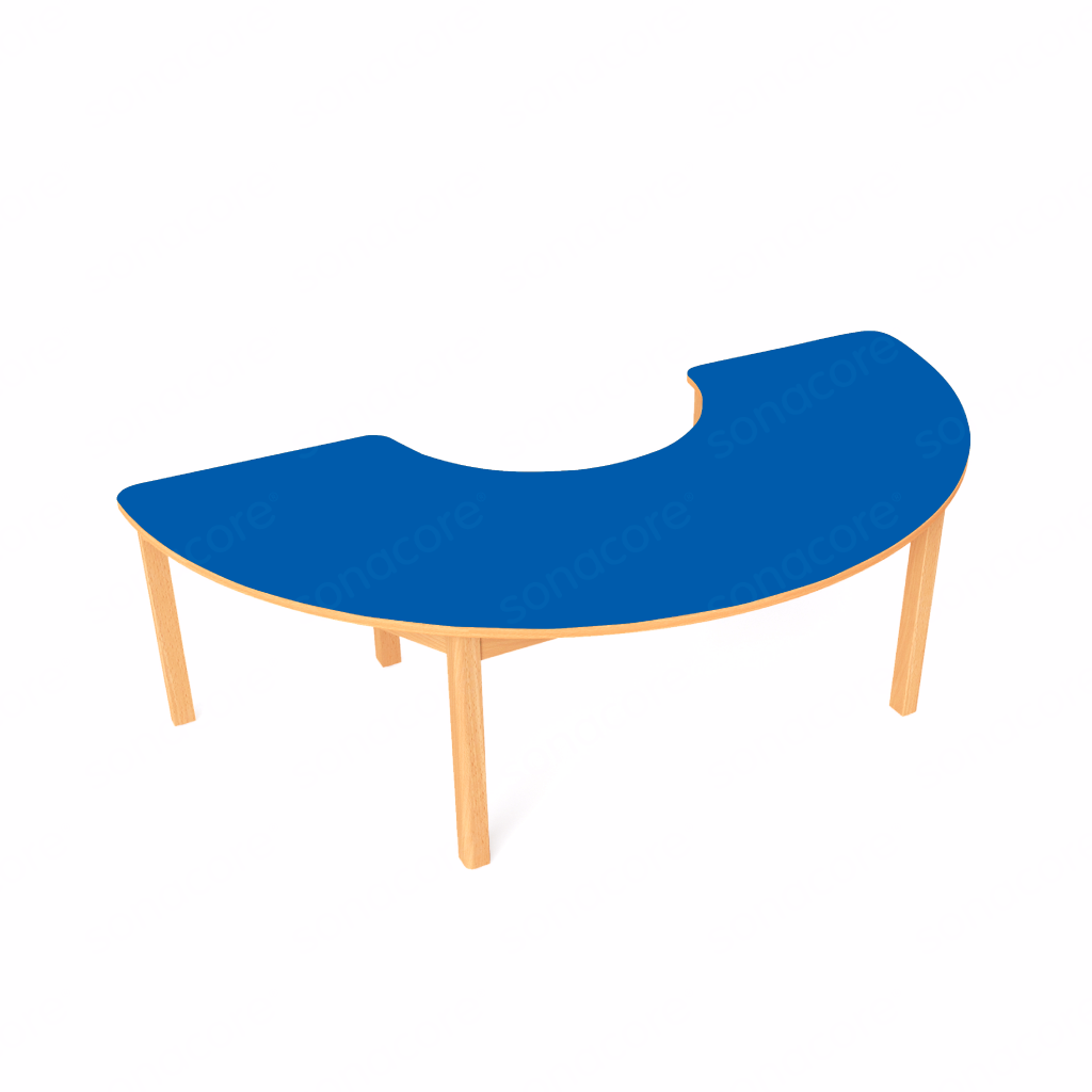Multipurpose Table - Half Ring 180x90cm - Image 4