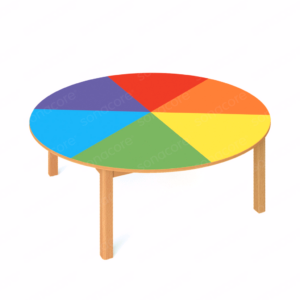 Multipurpose Table - Round 120cm Crayons Range
